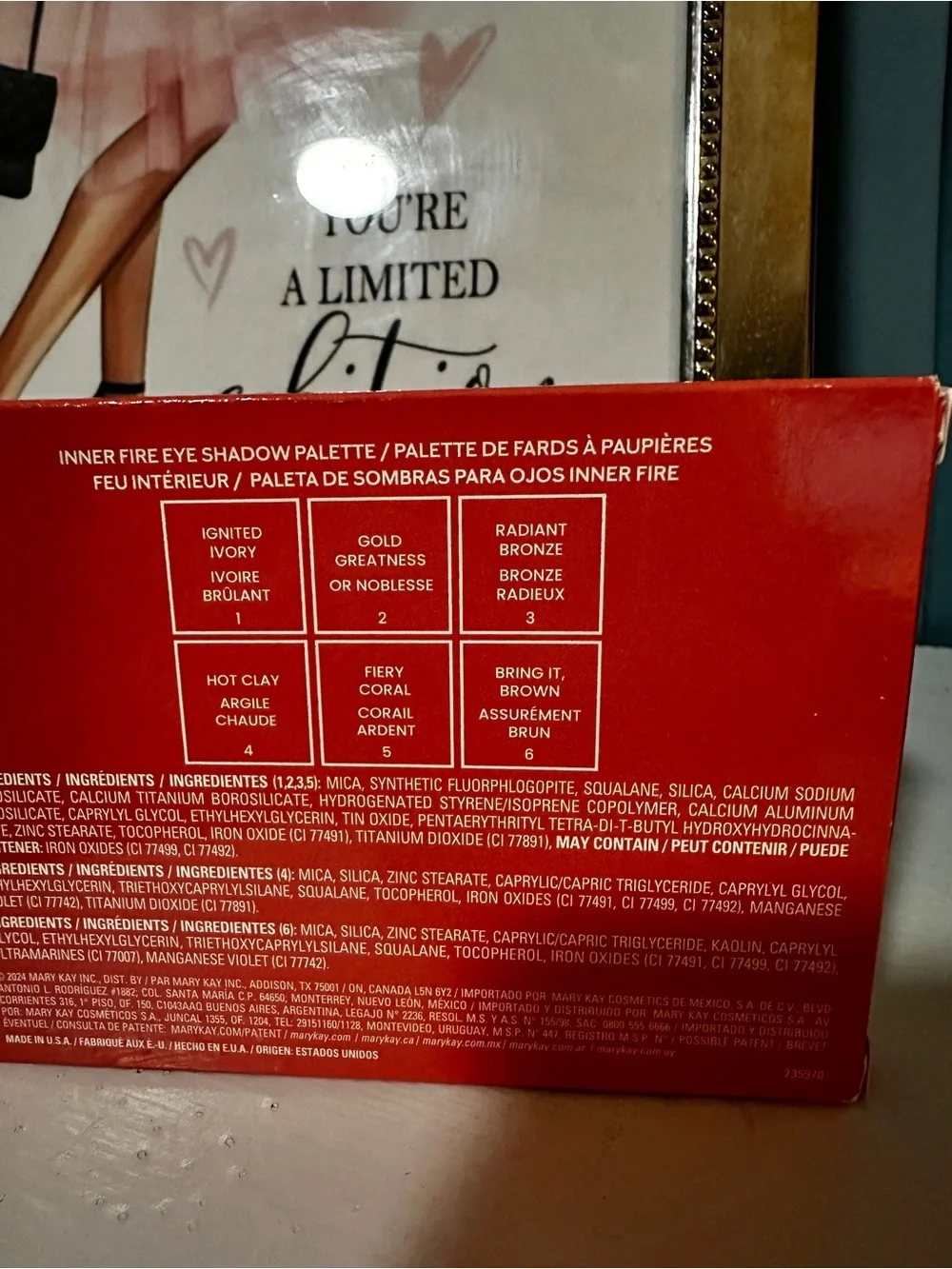 Mary Kay Inner Fire Eye Shadow Palette